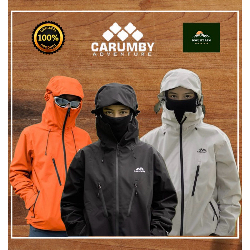 Jaket Gunung Gorpcore Carumby Drizzle | Monsoon Waterproof