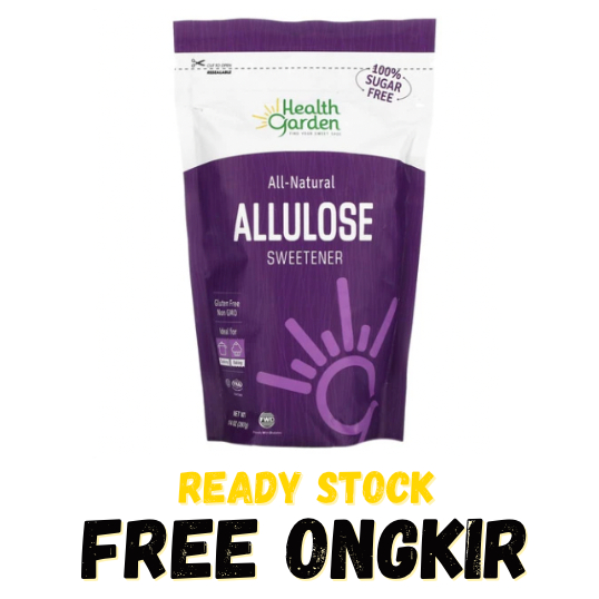 

Health Garden All-Natural Allulose Sweetener 397g / Pemanis Tampa Gula