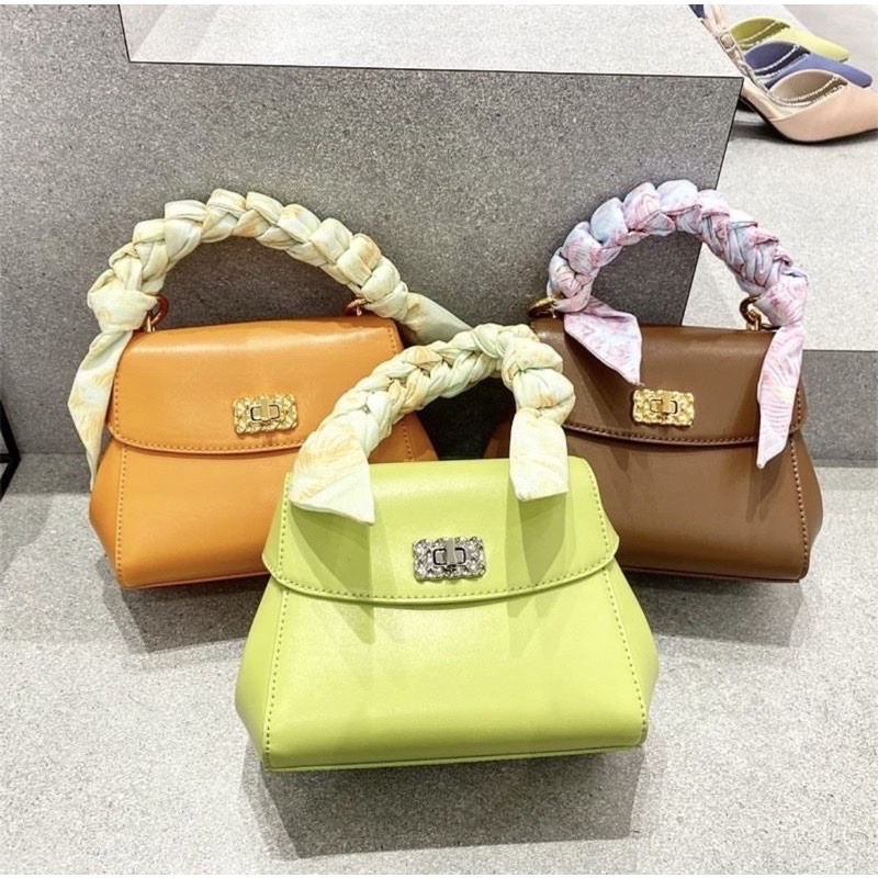 Tas Wanita C n K Ulani Scarf Wrapped Top Handle