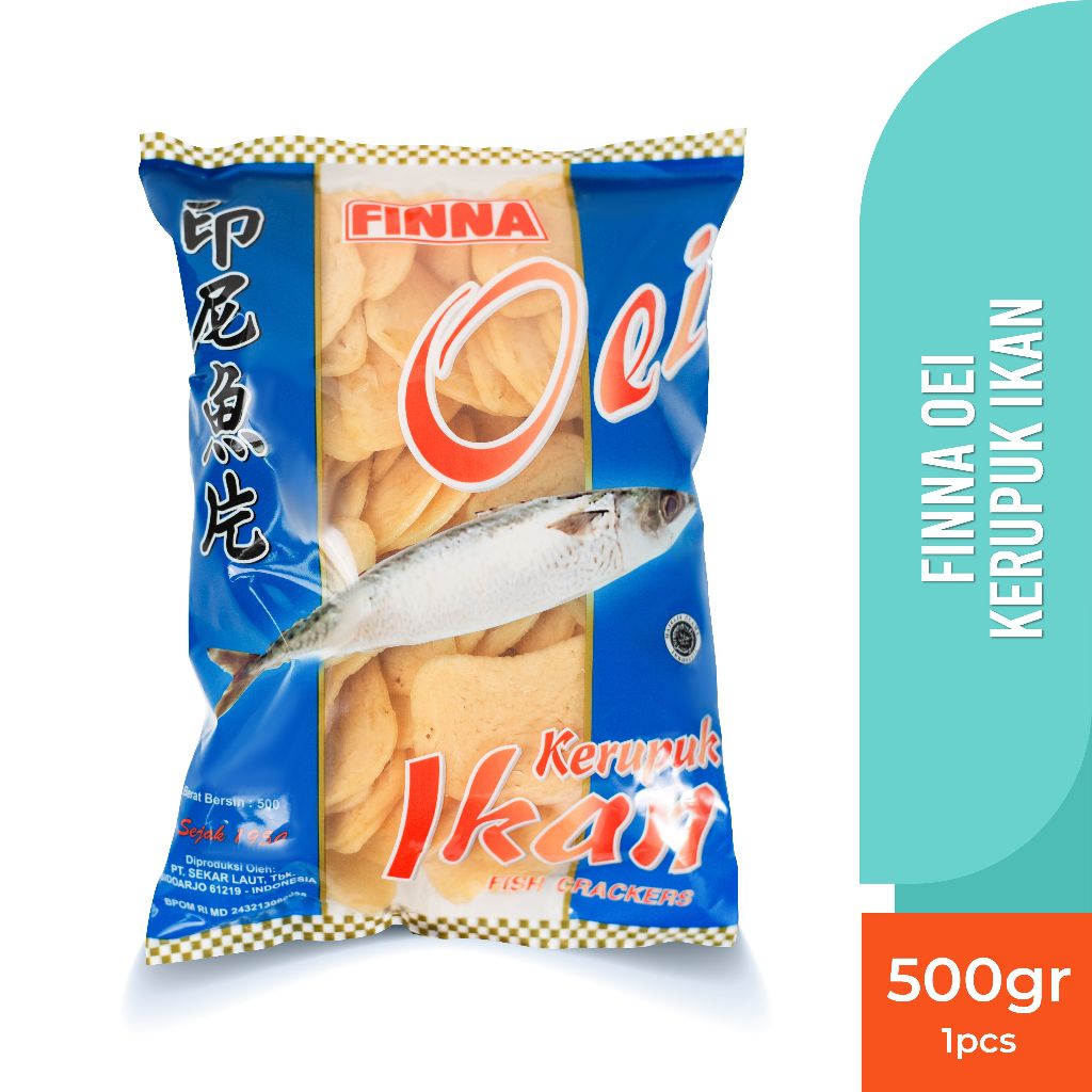 Finna Oei Kerupuk Ikan 500gr (Premium)