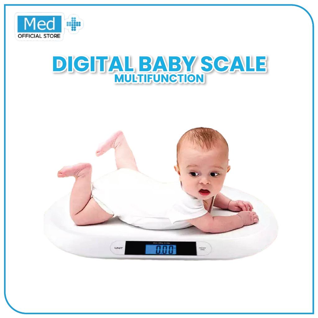 Med+ Timbangan Bayi Digital | Timbangan Bayi | Alat Untuk Pengukuran Berat Badan Bayi