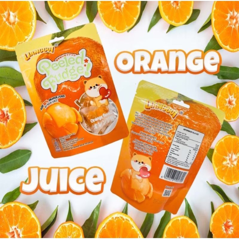 

Permen Gummy Jelly Rasa Buah Bisa Dikupas / Permen Kupas Buah 108gr