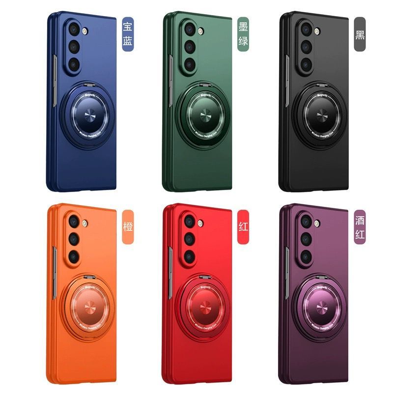 Ring Magsafe Case Samsung Galaxy Z Fold 6 2024 Hardcase Matte Ultra Thin With Ring Holder Magsafe Co