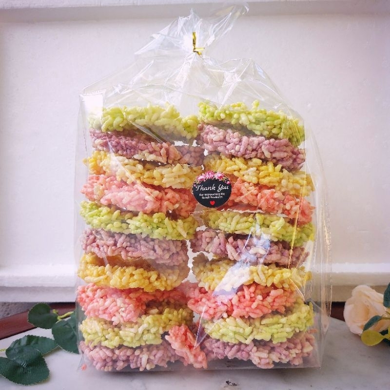 

RENGGINANG RAINBOW MATANG ISI 16 PCS/ MAKANRINGAN / SNACK / MAKANTRADISIONAL / CEMILAN