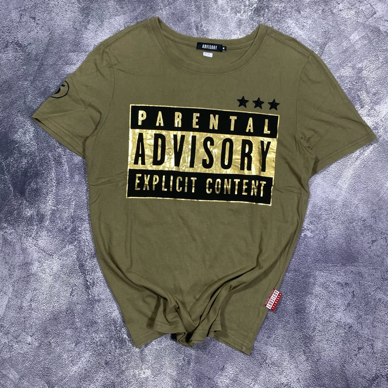 ADVISORY, ORIGINAL, T-SHIRT, KAOS OBLONG, TRIFTING, SECOND