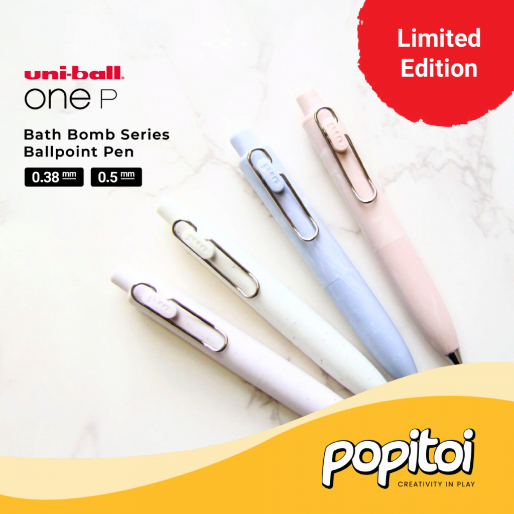 

Uniball UMN-SPT One P Bath Bomb Series Gel Pen 0.38 mm Pulpen