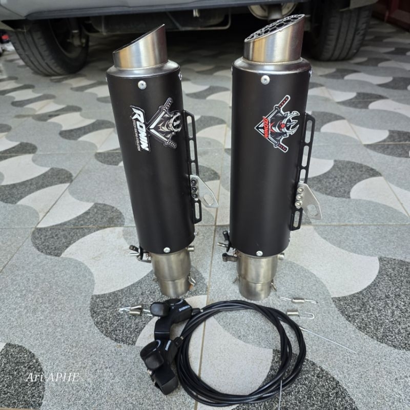 silincer slincer knalpot 3tech ronin katana se original