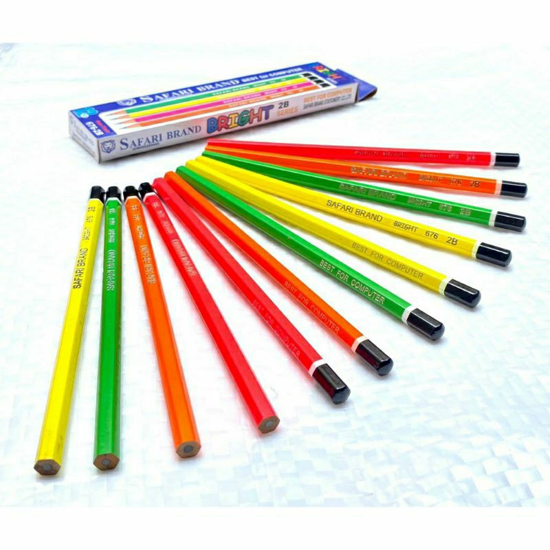 

Pensil 2B SAFARI bright 676 1 pack 12 pcs