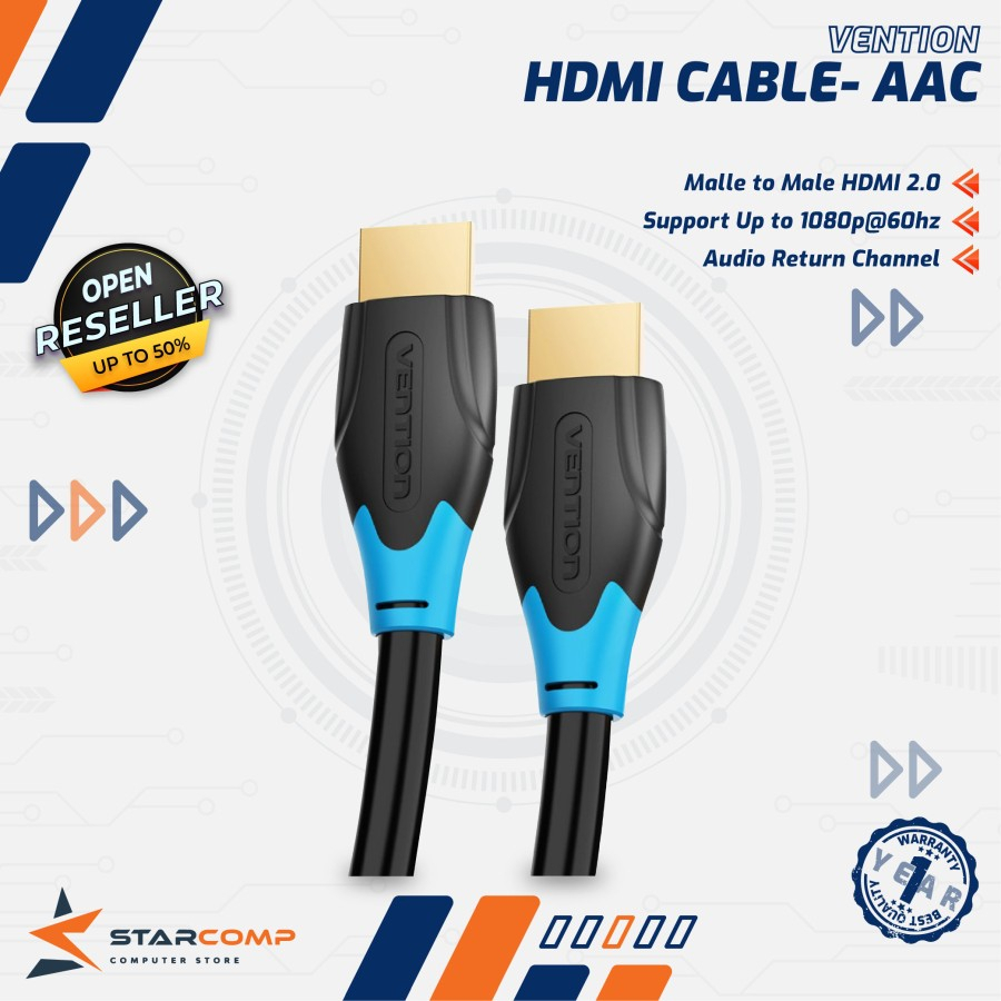 Vention AAC Kabel HDMI Male to Male HDMI Vention 12M / 15M / 20M / 25M AACB