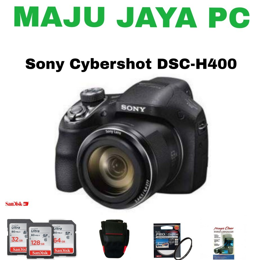 KAMERA SONY SYBERSHOOT DSC H400 BARU