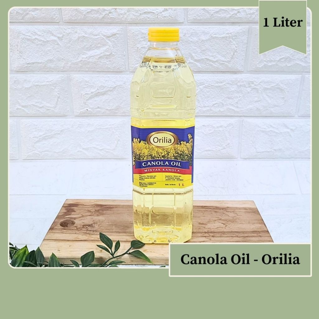 

CANOLA OIL / MINYAK KANOLA - ORILIA 1 Ltr l Warung Shiha