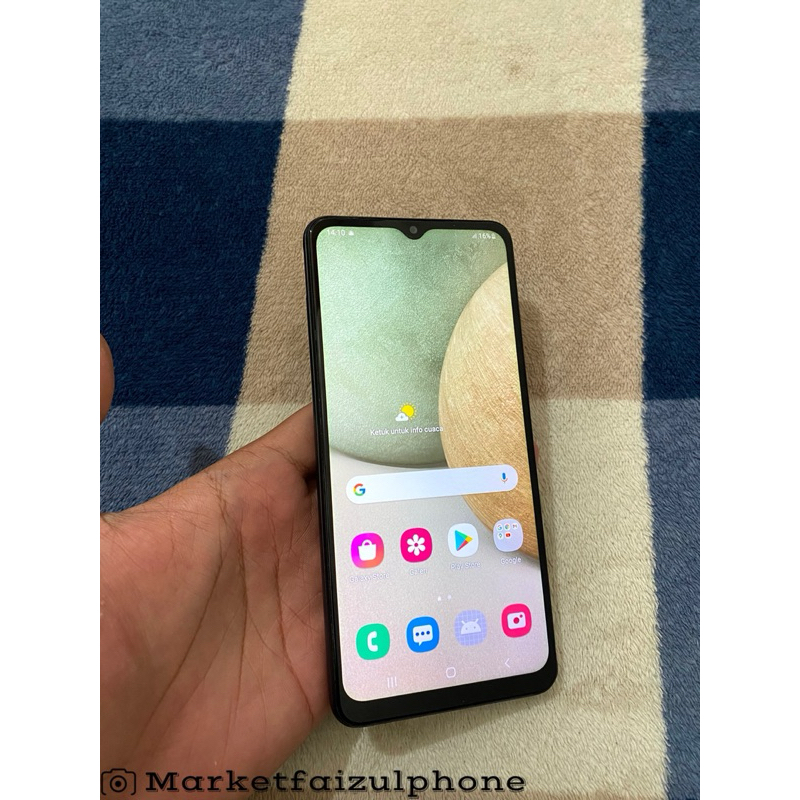 SAMSUNG GALAXY A12 6/128 ORIGINAL 4G LTE HANDPHONE ANDROID SECOND MURAH