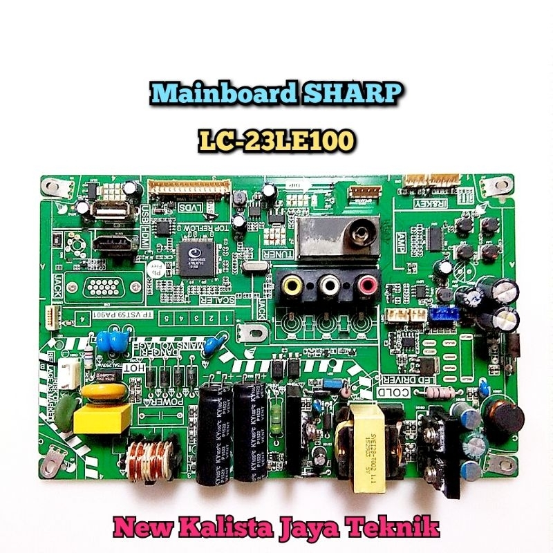 MAINBOARD TV SHARP 23LE100 ORIGINAL TP.VST59.PA901 MB SHARP LC-23LE100M MOTHERBOARD LC23LE100M MB 23