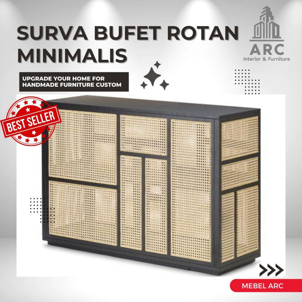 Bufet Ruang Tamu / Bufet Ruang Tamu Minimalis / Bufet Rotan / Bufet Rak TV