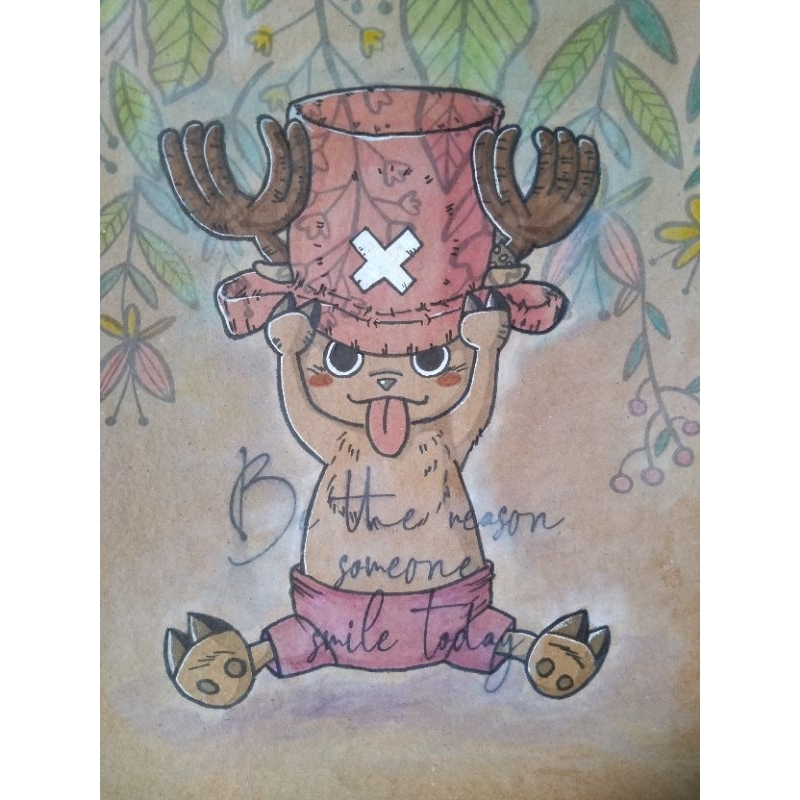 

Gift box/Kotak kado gambar chopper one piece
