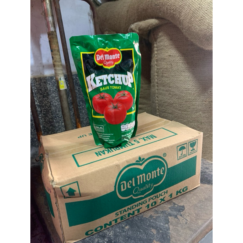 

saus Delmonte tomat dan Delmonte cabe perdus halal Extra Pedas