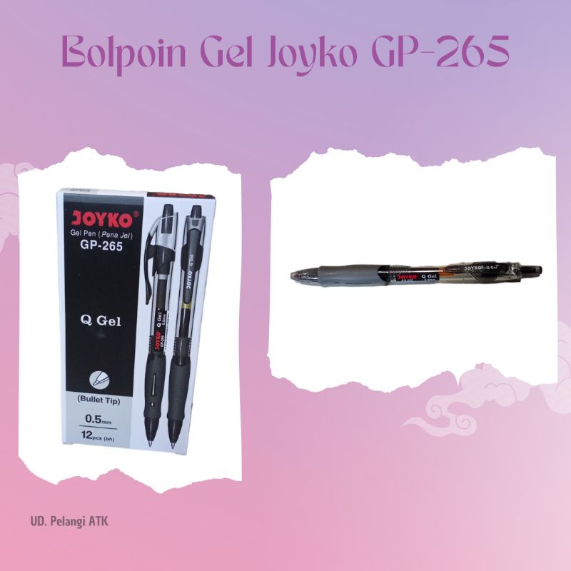 

♥️ pelangiatk ♥️ Bolpen | Pena | Pen | Bolpen Joyko | Bolpen Gel | Bolpen Gel Joyko GP 265