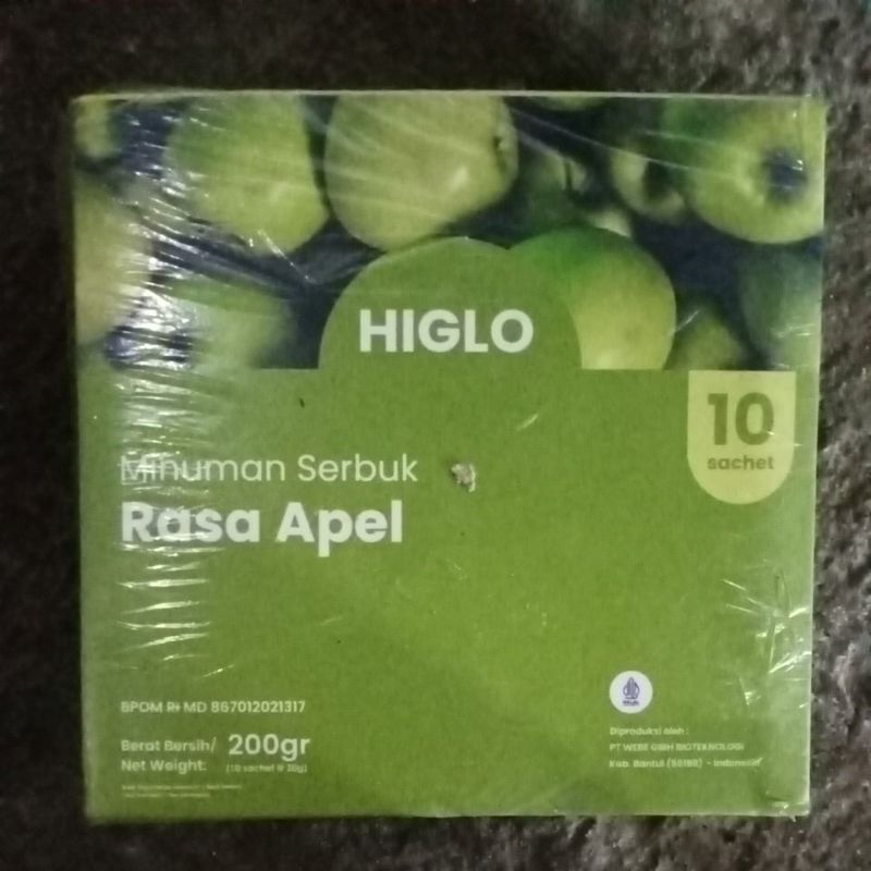 

Higlo Minuman Serbuk Rasa Apel 200g (10sachet @20g)