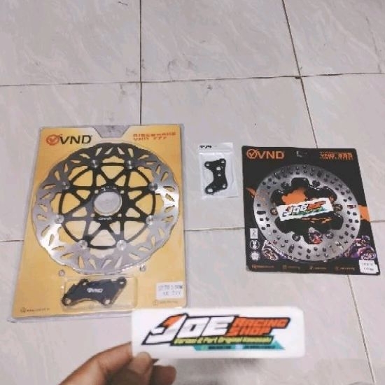 PAKET HEMAT Disk VND sett pnp velg V Rossi mamba/Dragon/Ziggy/GP wheel/VND N10 set breket kaliper