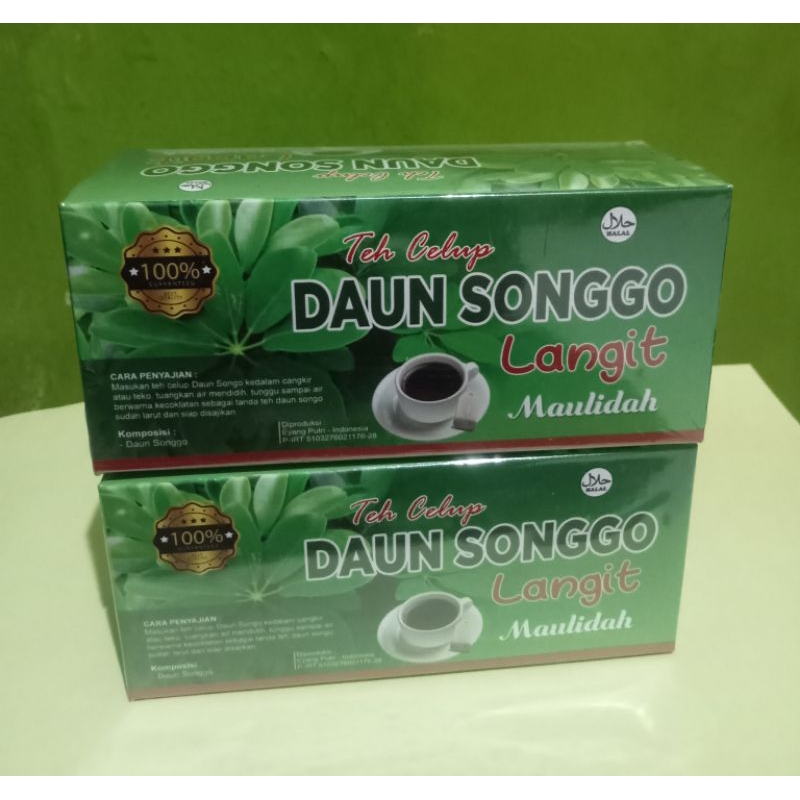 

Obat herbal teh celup daun Songgo langit/Teh herbal daun Songgo langit isi 20 kantong teh celup