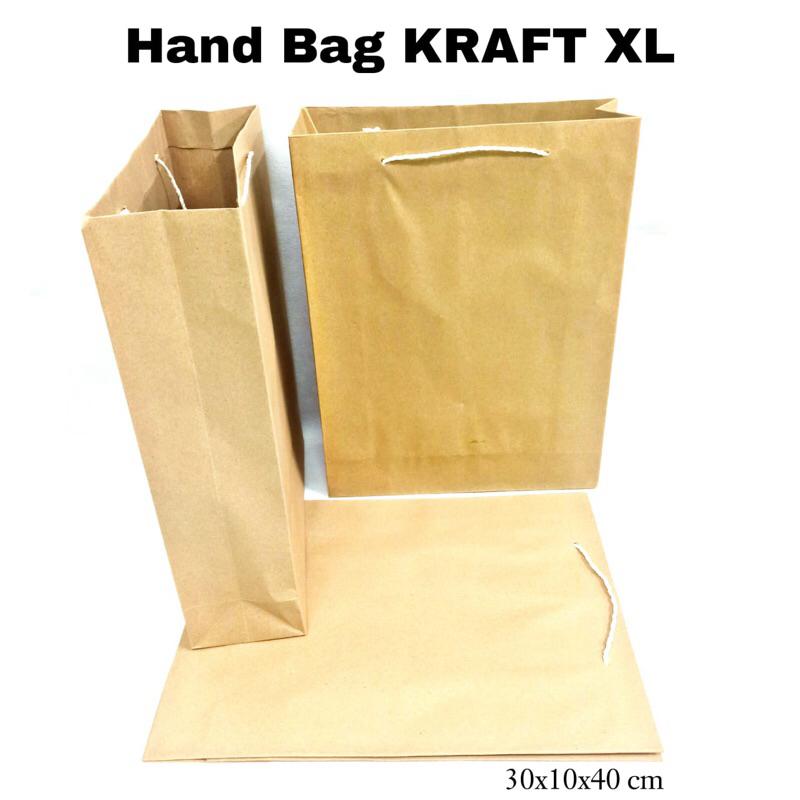 

1pack paper Bag XL Jumbo paper bag murah tas kado murah kertas kado