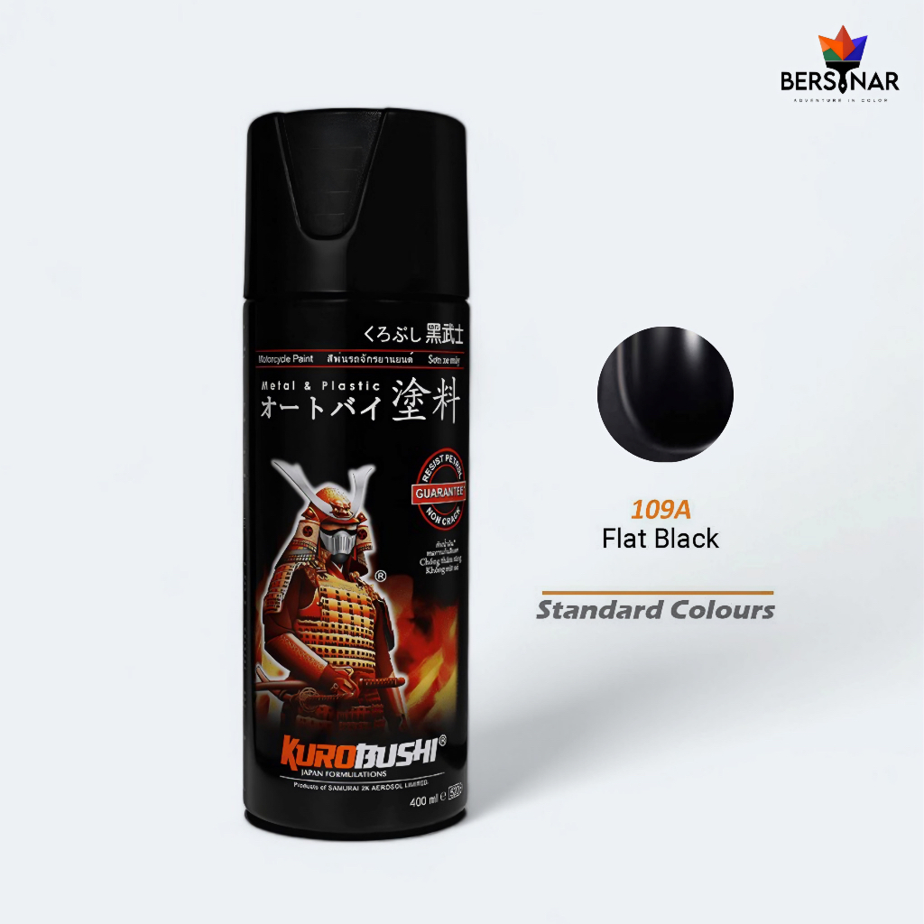 Samurai Paint Flat Black #109A