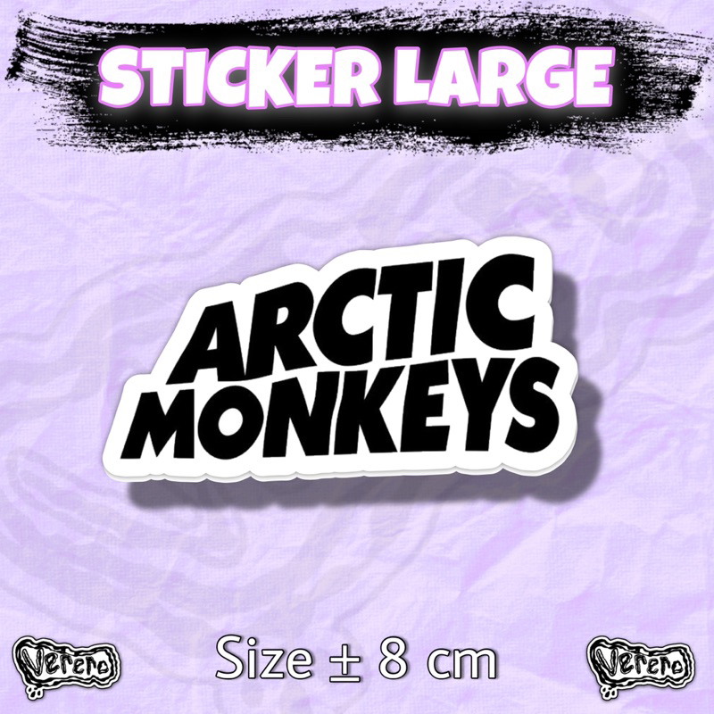 

Sticker Arctic Monkeys Large Laptop Helm Tumbler Vinyl Waterproof