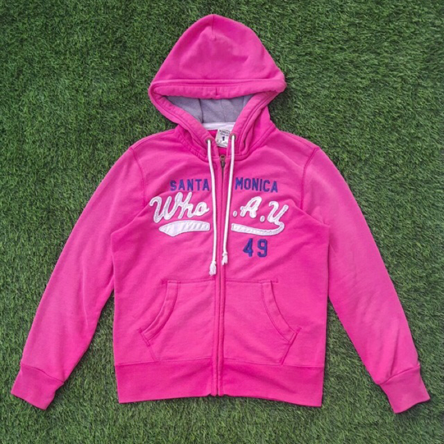 ZIP HOODIE WHO A.U. CALIFORNIA