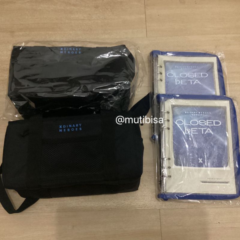 READY STOCK LIGHTSTICK POUCH BINDER ONLY MD MERCHANDISE XDINARY HEROES XH CLOSED BETA 6.0 GUNIL JUNG