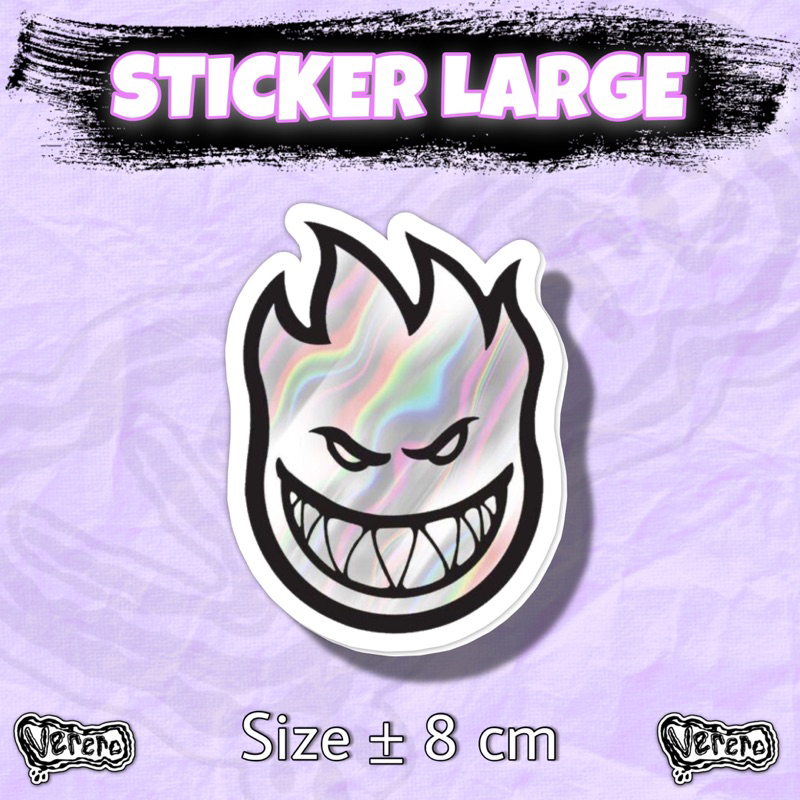 

Sticker Spitfire Fireball Large Laptop Tumbler Vinyl Waterproof