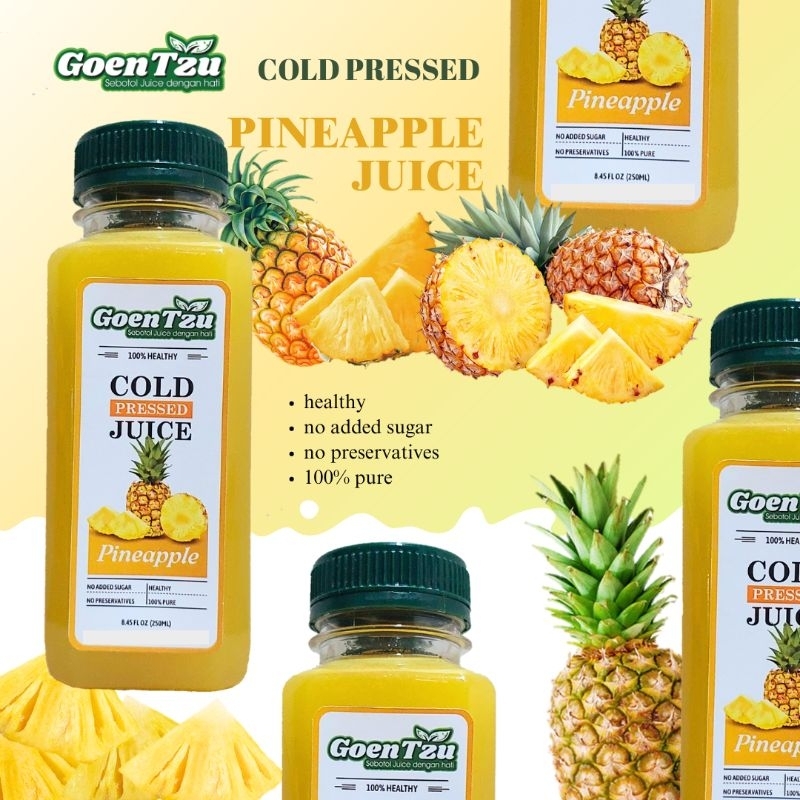 

Jus Nanas / Pineapple Juice Cold Pressed