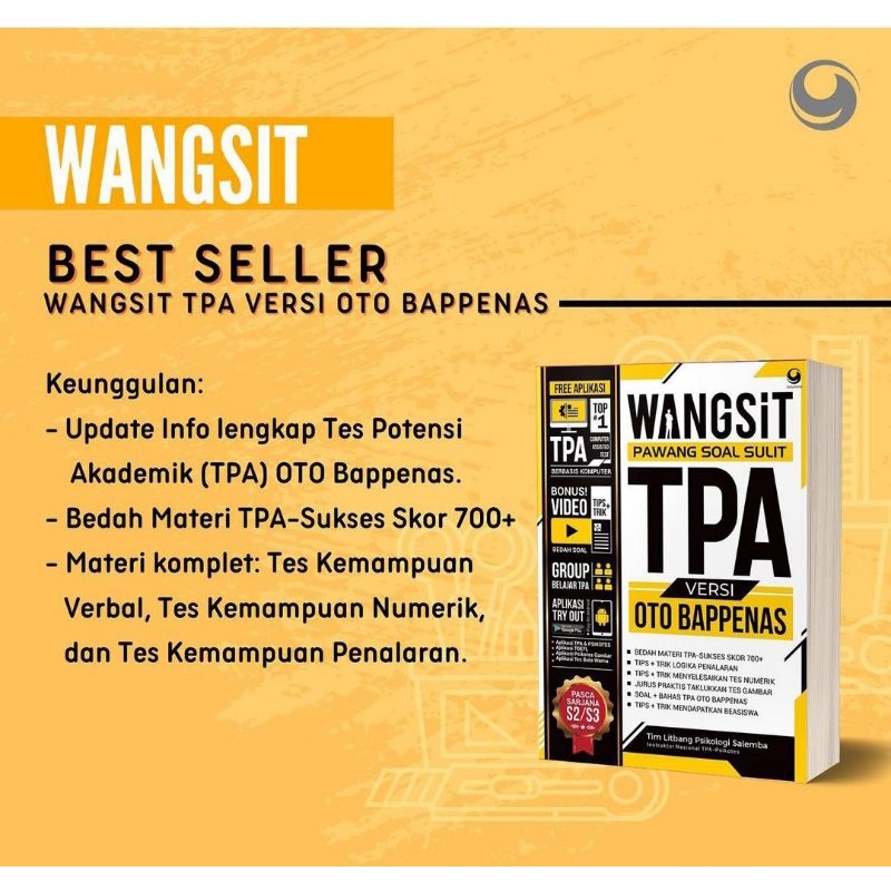 Wangsit Pawang Soal Sulit TPA Versi Oto Bappenas