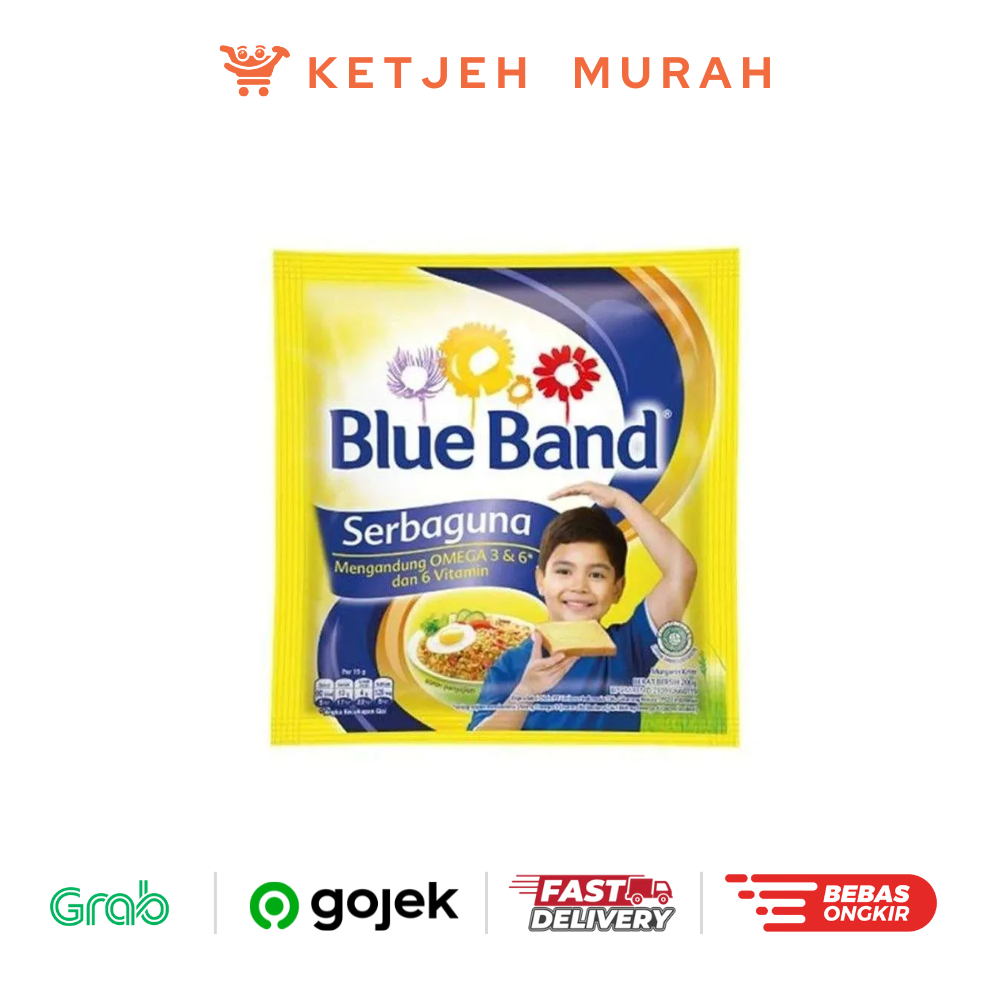 

Margarin Blueband Serbaguna Sachet 200 Gram 1 Pcs