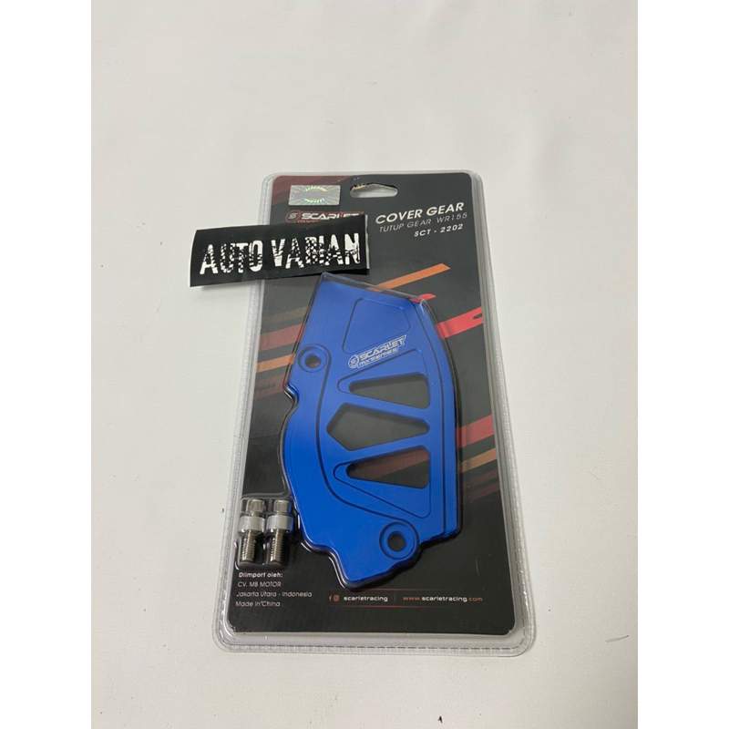 cover gir wr 155 scarlet racing cover tutup gear wr 155 tutup gir wr155 pelindung gear scarlet racin