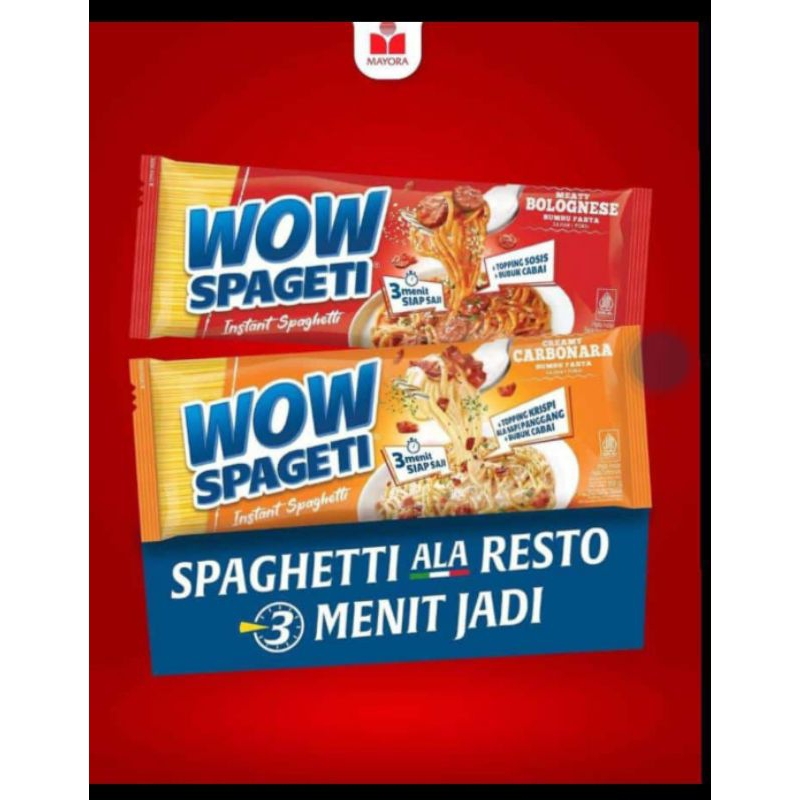 

WOW spaghetti instan 88g x 4