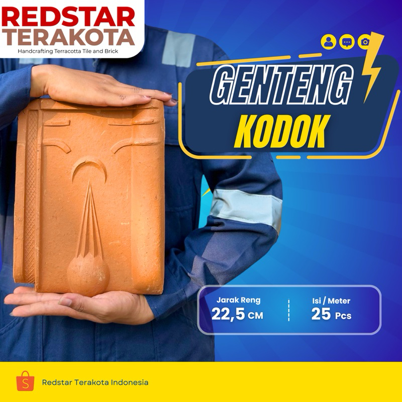 Genteng Kodok Tradisional