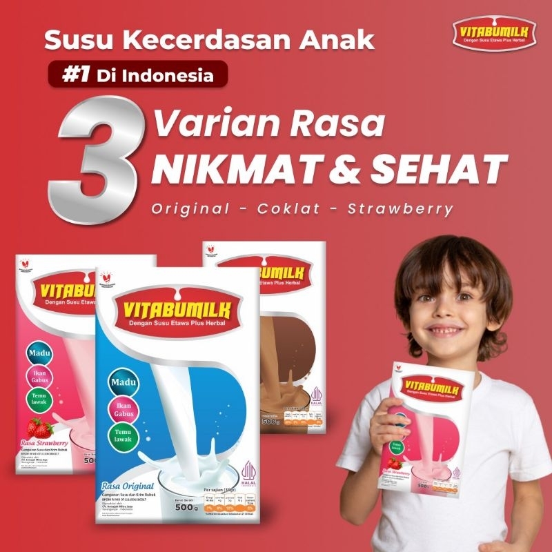 

Piscoklegit_ Vitabumilk Rasa Coklat 500Gr