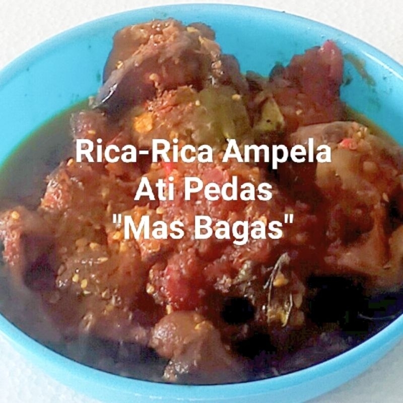 

Frozen Rica-Rica Ampela Ati Pedas 500gram isi 5pcs