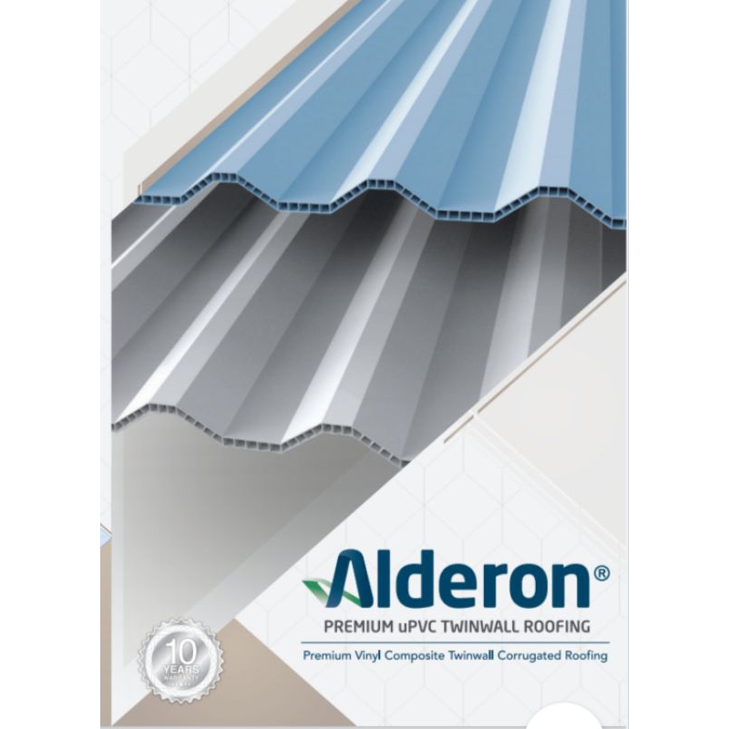 Atap ALDERON 830 atap uPVC KANOPY
