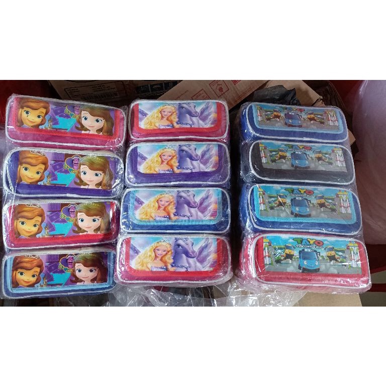 

KODE P97Z Grosir 12 pcs tepak pensil saku motif karacter 1 lusin cocok buat souvenir