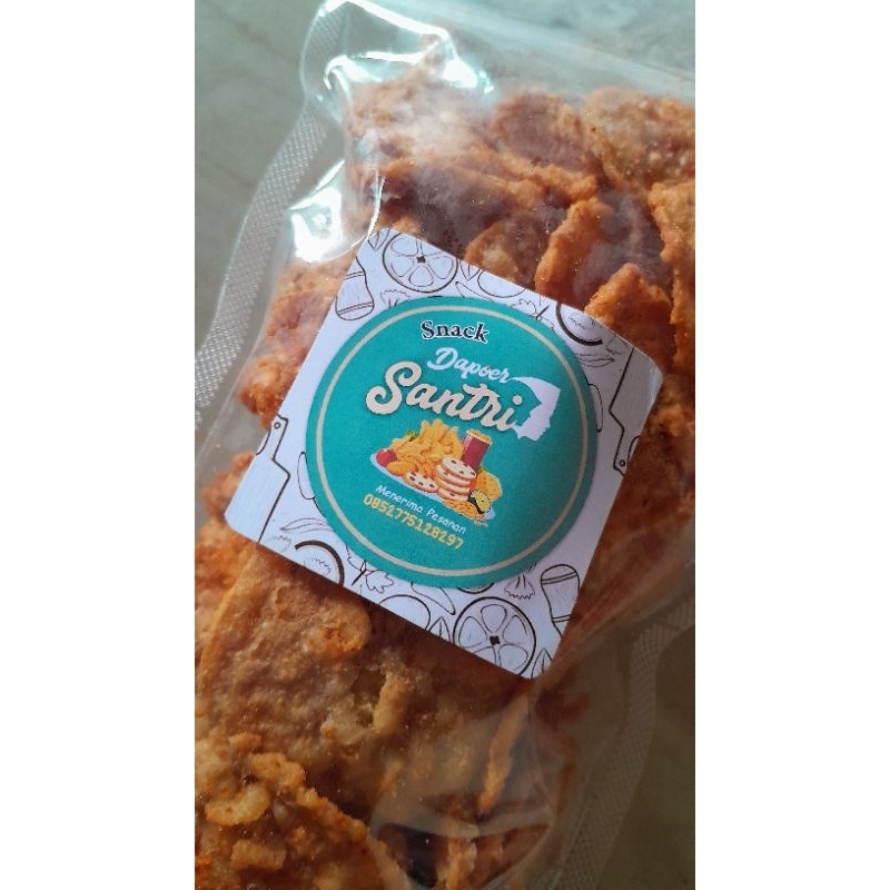 

KRIPIK TEMPE , KRIPIK LUMPIA , BASRENG 1 KG (Dapoer santri)