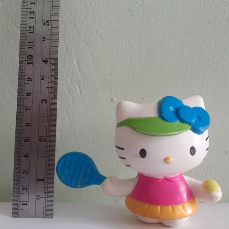 (2) Mainan Vintage preloved McD Mc Donalds Hello Kitty Tahun 1976
