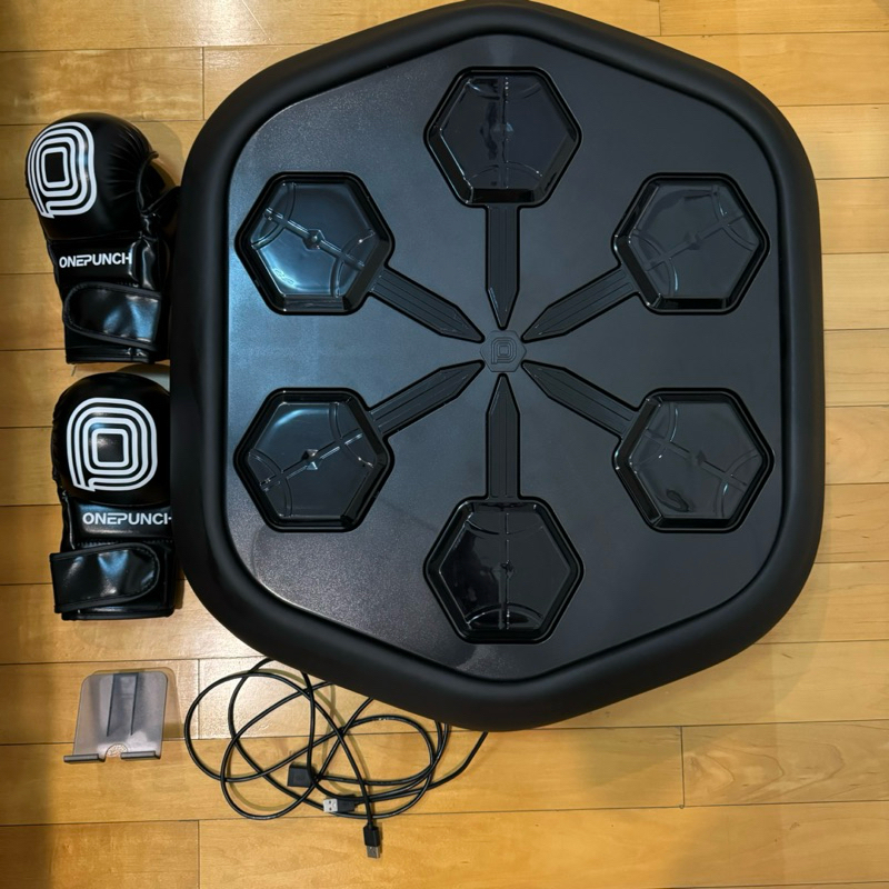 

One Punch boxing machine / mesin tinju dinding asli cina mulus like new