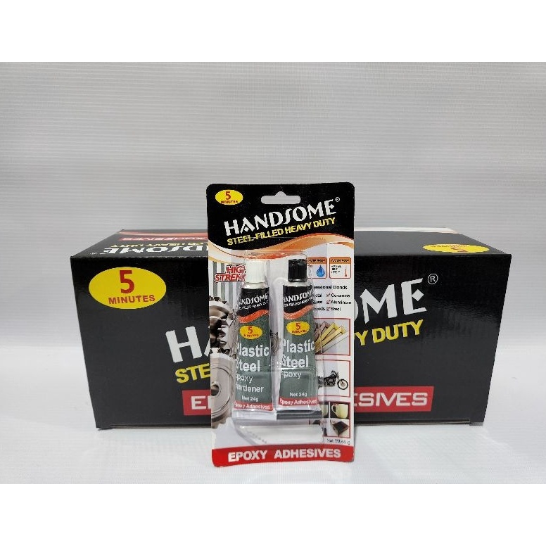 

KODE N45C LEM EPOXY 5 MENIT HANDSOME ISI 12 PCS