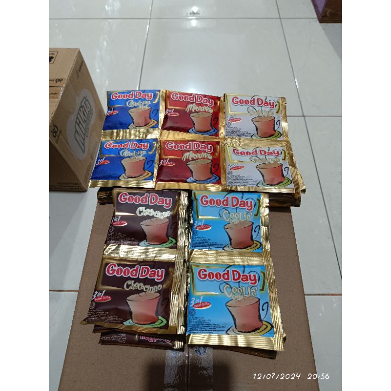 

Kopi Good day 3 in 1 All varian (20gr x 10 sct)