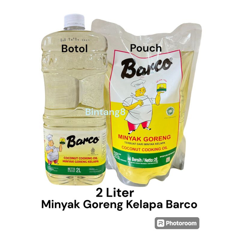 

Minyak Goreng Kelapa Barco 2 Liter