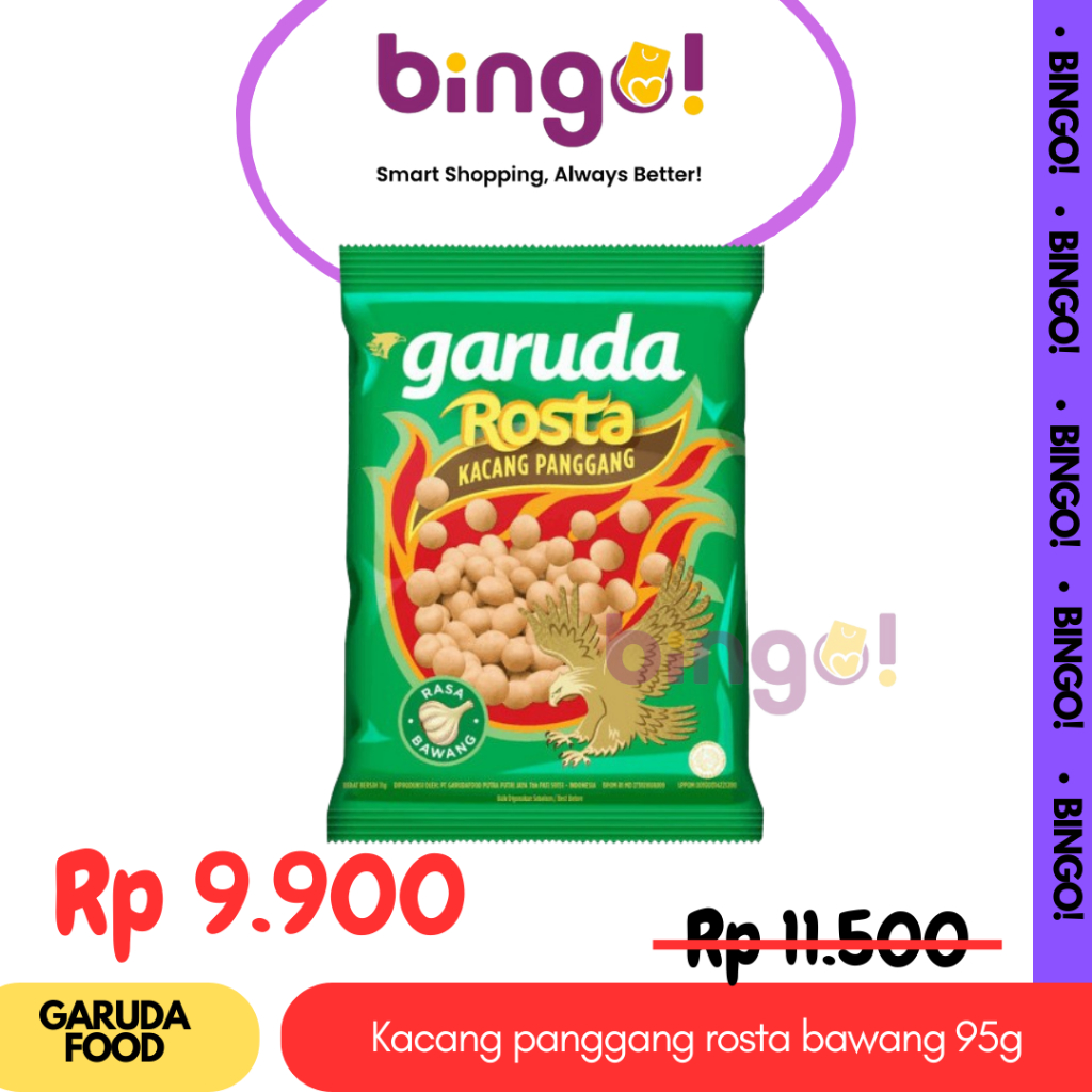 

Garuda Rosta Kacang Panggang 95g