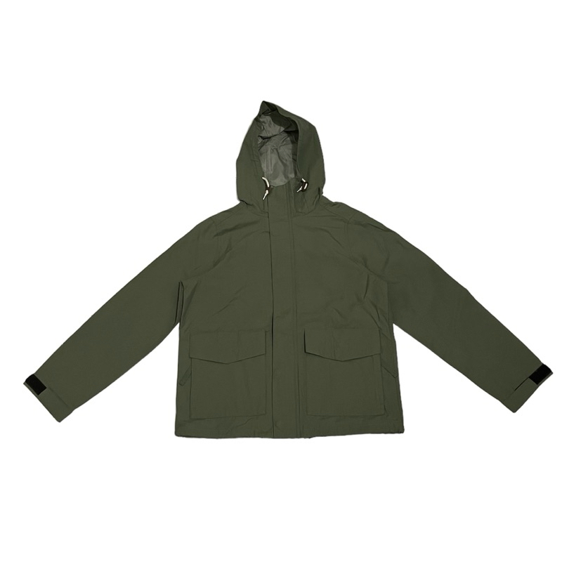 Jaket FieldCore Casual Anorak Parka Hijau Army