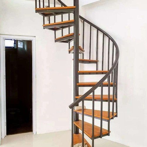 tangga besi putar custom step tangga