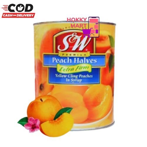 

SW PEACH HALVES in Syrup 825gr / Buah Peach Kaleng